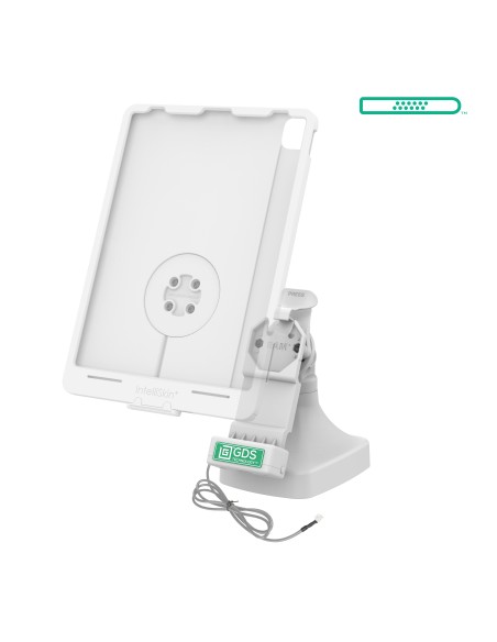 GDS® Uni-ConnT Tilt & Swivel Dock with PoE + Data - Gray