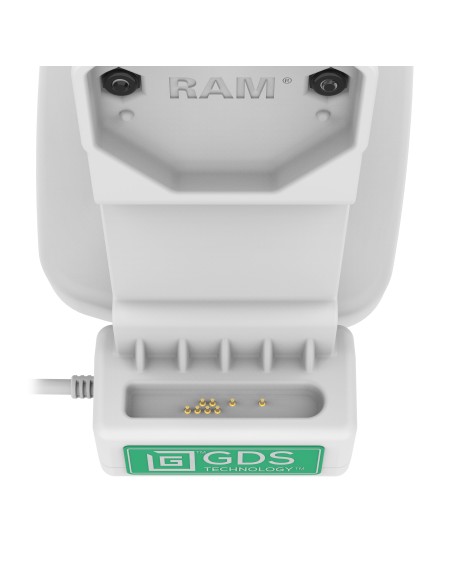 GDS® Uni-ConnT Tilt & Swivel Dock with PoE + Data - Gray