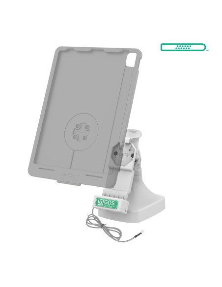 GDS® Uni-ConnT Tilt & Swivel Dock with PoE - Gray