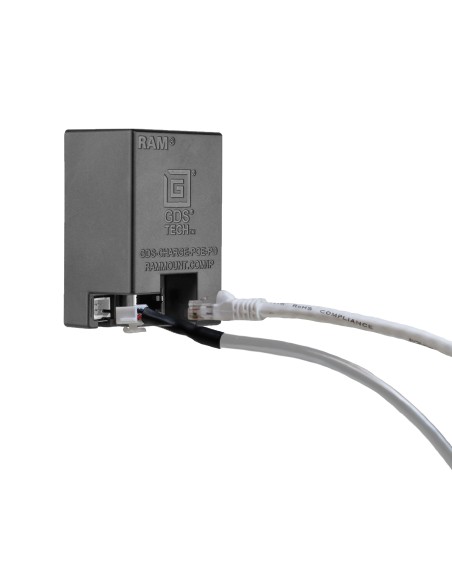 GDS® Uni-ConnT Tilt & Swivel Dock with PoE - Gray