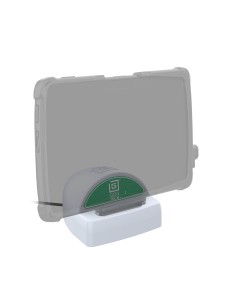 GDS® Desktop Dock with USB-C 2.0 Power Delivery - Large Tablets - Gray 2