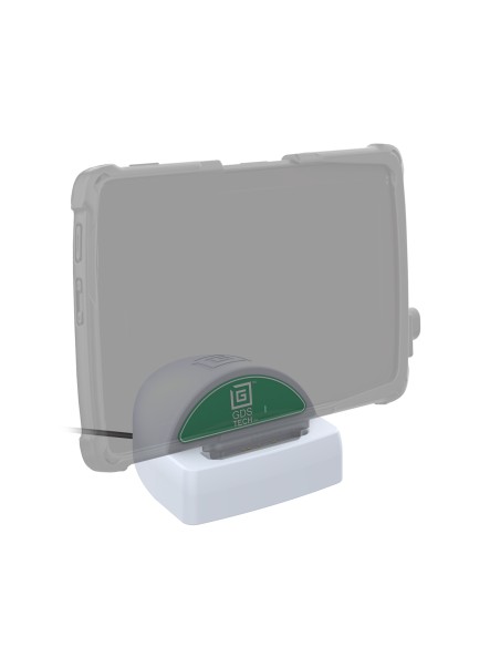 GDS® Desktop Dock with USB-C 2.0 Power Delivery - Large Tablets - Gray