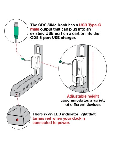 GDS® Slide DockT with Power Delivery & Drill Down Base