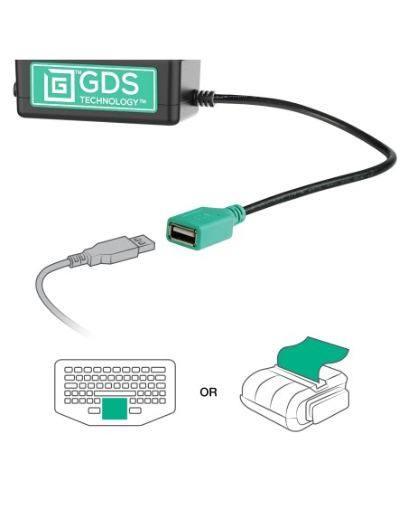 Locking GDS® Tough-DockT Single USB-A for iPad 10 & 11, Pro 11 & Air 11
