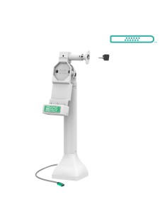 GDS® Uni-ConnT 14" Locking Pedestal Dock with USB-C - Gray