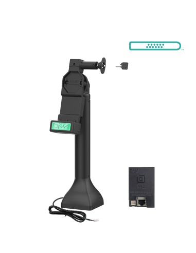 GDS® Uni-ConnT 14" Locking Pedestal Dock with PoE