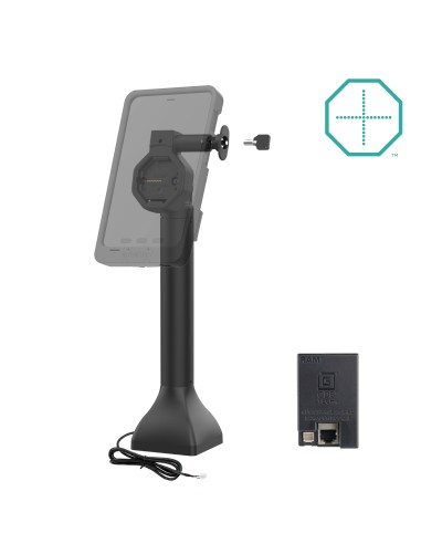 GDS® Uni-ConnT Powered 14" Locking Pedestal Dock with PoE