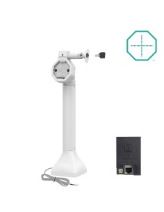 GDS® Uni-ConnT Powered 14" Locking Pedestal Dock with PoE - Gray