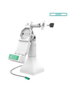 GDS® Uni-ConnT 7" Locking Pedestal Dock with USB-C - Gray