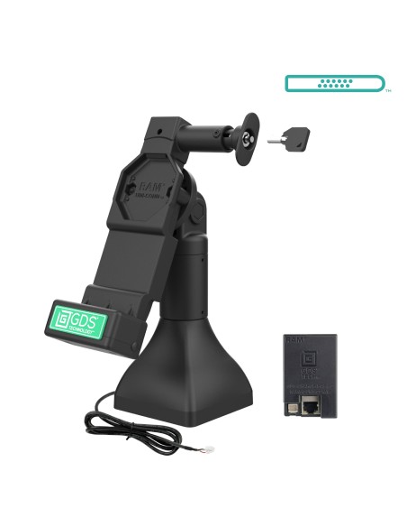 GDS® Uni-ConnT 7" Locking Pedestal Dock with PoE