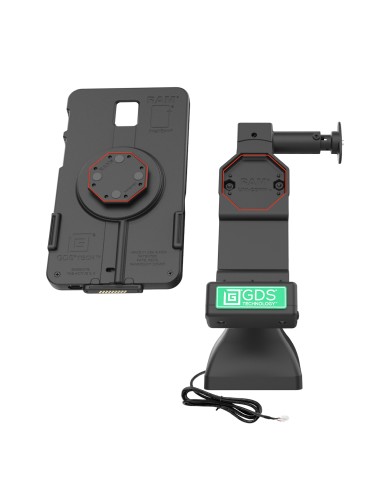 GDS® Uni-ConnT 7" Locking Pedestal Dock with PoE