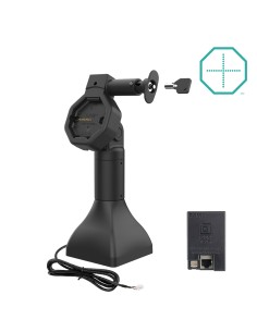 GDS® Uni-ConnT Powered 7" Locking Pedestal Dock with PoE