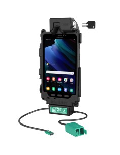 Locking GDS® Tough-DockT + Dual USB-A for Samsung Tab Active5 & 3