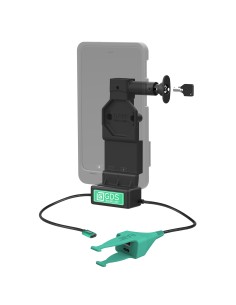 GDS® Uni-ConnT Locking Dock + Dual USB-A & USB-C with Release Button 2