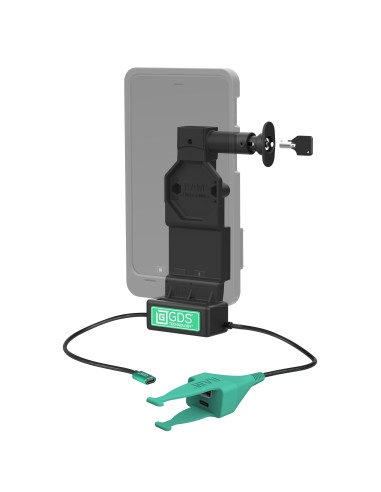 GDS® Uni-ConnT Locking Dock + Dual USB-A & USB-C with Release Button