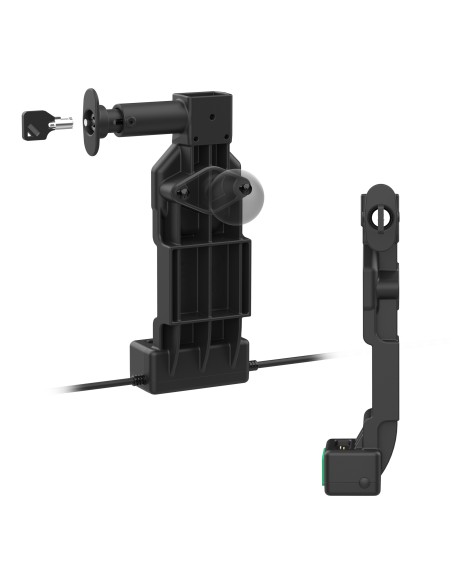 GDS® Uni-ConnT Locking Dock + USB-A & RJ45 with Release Button