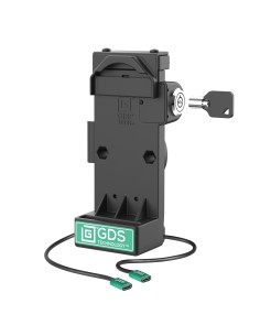 GDS® Uni-ConnT Locking Spring Loaded Power + Single USB-C Dock