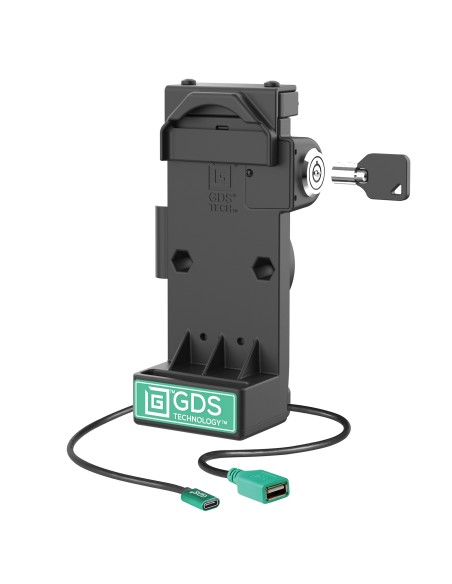 GDS® Uni-ConnT Locking Spring Loaded Power + Single USB-A Dock