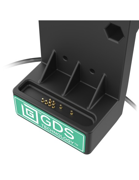 GDS® Uni-ConnT Locking Spring Loaded Power + Single USB-A Dock