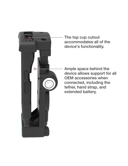 GDS® Locking Powered Dock for Zebra TC2x & TC5x