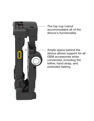 GDS® Locking Powered Dock for Zebra TC73/78