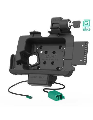 Locking GDS® Dock + Dual USB for Zebra ET401 & ET4x 8" with IntelliSkin®