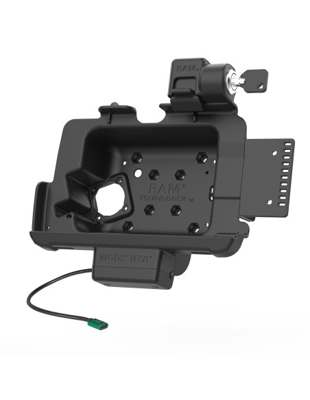 Locking GDS® Powered Dock for Zebra ET401 & ET4x 8" with IntelliSkin®