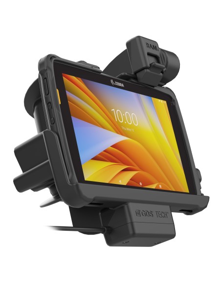 Locking GDS® Powered Dock for Zebra ET401 & ET4x 8" with IntelliSkin®