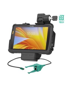 Locking GDS® Dock + USB-A & RJ45 for Zebra ET401 8" with IntelliSkin®