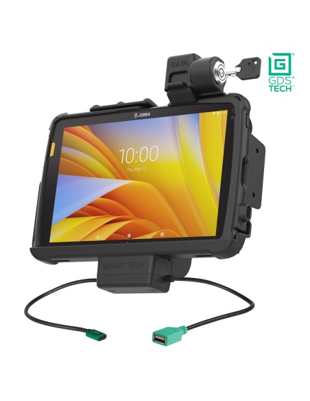 Locking GDS® Dock + Data for Zebra ET401 & ET4x 10" with IntelliSkin®