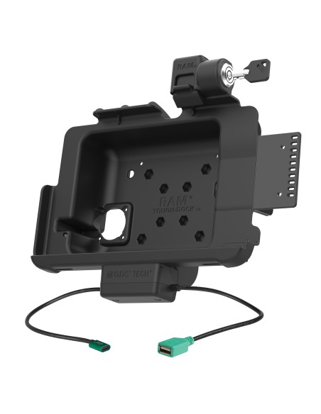 Locking GDS® Dock + Data for Zebra ET401 & ET4x 10" with IntelliSkin®