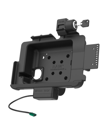 Locking GDS® Powered Dock for Zebra ET401 & ET4x 10" with IntelliSkin®