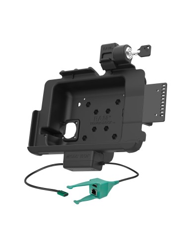 Locking GDS® Dock + USB-A & RJ45 for Zebra ET401 10" with IntelliSkin®