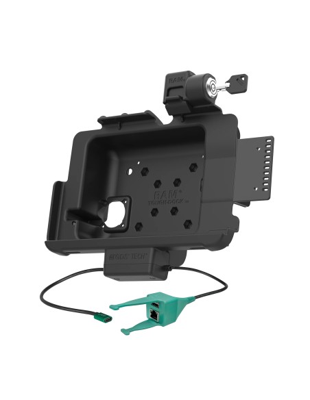 Locking GDS® Dock + USB-A & RJ45 for Zebra ET401 10" with IntelliSkin®