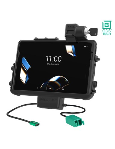 Locking GDS® Thin-DockT + Dual USB for Zebra ET401 10" with IntelliSkin®