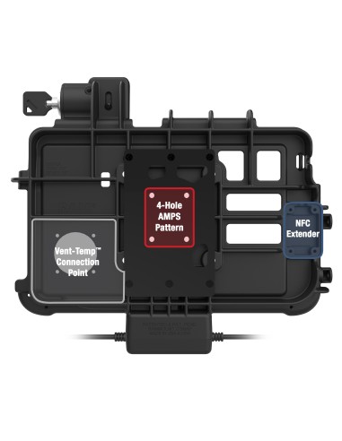 Locking GDS® Thin-DockT + Dual USB for Zebra ET401 10" with IntelliSkin®