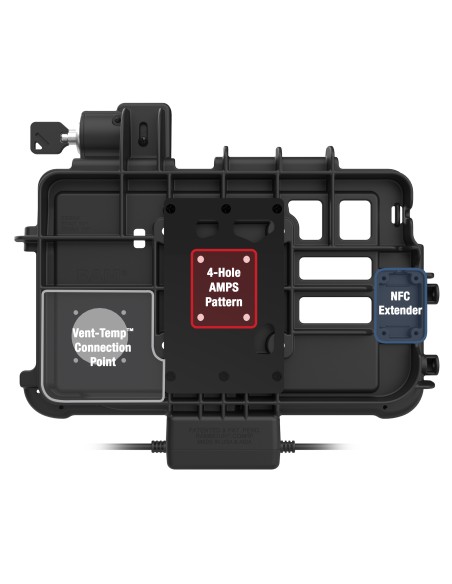 Locking GDS® Thin-DockT + Dual USB for Zebra ET401 10" with IntelliSkin®