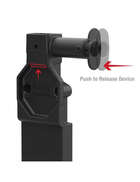 GDS® Uni-ConnT Dock + Dual USB-A & USB-C with Release Button