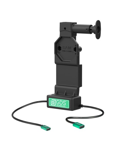 GDS® Uni-ConnT Dock + Single USB-C with Release Button