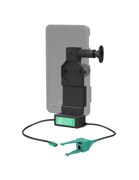 GDS® Uni-ConnT Dock + USB-A & RJ45 with Release Button