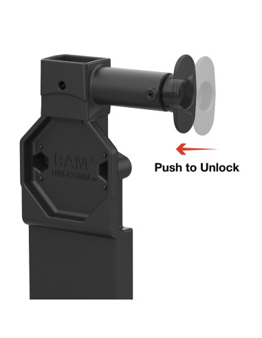 GDS® Uni-ConnT Dock + USB-A & RJ45 with Release Button