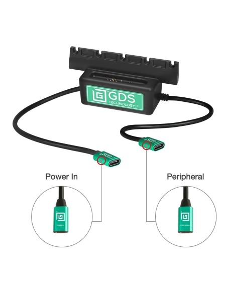 GDS® Power + USB-C Data Dock Cup for IntelliSkin®