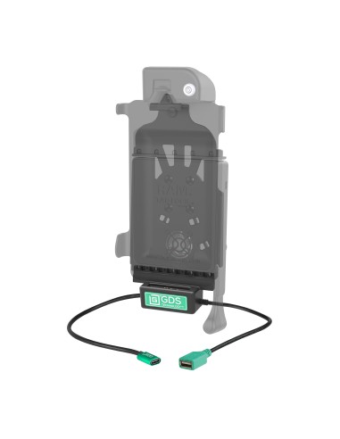 GDS® Power + Single USB-A Dock Cup for IntelliSkin® Next Gen Tablets