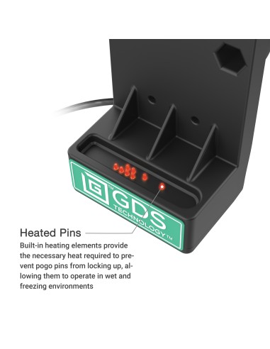 GDS® Uni-ConnT Spring Loaded Powered Dock - Heated Pins