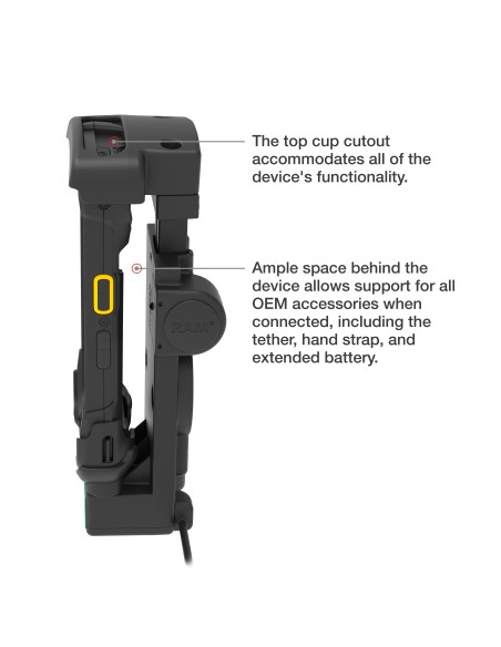 GDS® Powered Dock + USB-A for Zebra TC73/78