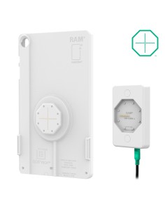 GDS® Uni-ConnT Powered Wall Dock with USB-C - Gray 2