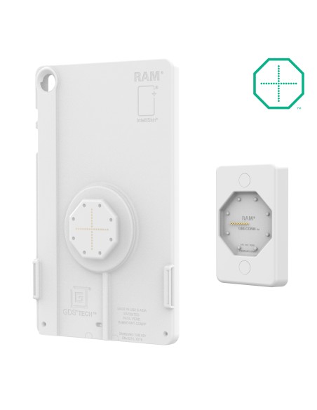 GDS® Uni-ConnT Powered Wall Dock with PoE - Gray