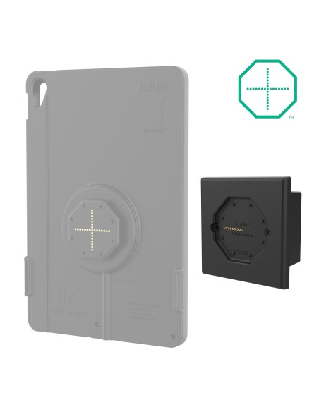 GDS® Uni-ConnT Powered Low Profile Wall Dock with PoE (European Outlets)