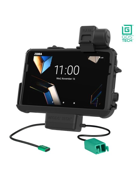 GDS® Thin-DockT + Dual USB for Zebra ET401 & ET4x 8" with IntelliSkin®