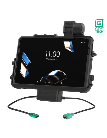 GDS® Thin-DockT + Data Dock for Zebra ET401 & ET4x 10" with IntelliSkin®